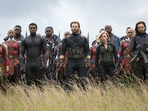 Avengers Infinity War, movie, Chris Evans, Scarlett Johansson, Anthony Mackie, Avengers: Infinity War