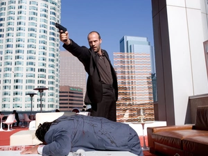 Jason Statham, Gun, murder, skyscrapers