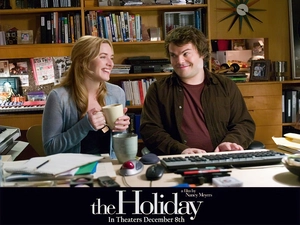 Holiday, Kate Winslet, office, Jack Black