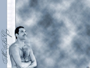chest, Freddie Mercury, overgrown