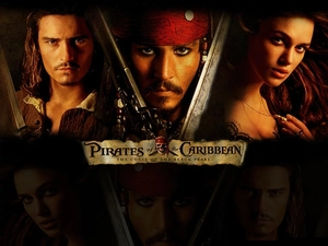 Piraci Z Karaibow Orlando Bloom, Johnny Depp, Weapons, Keira Knightley