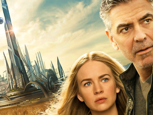 George Clooney, Britt Robertson, Tomorrowland, Tomorrowland, movie