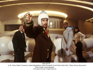 Martin Freeman, Sam Rockwell, Zooey Deschanel, Mos Def, Hitchhikers Guide To The Galaxy