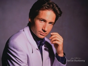 Coat, David Duchovny, shirt