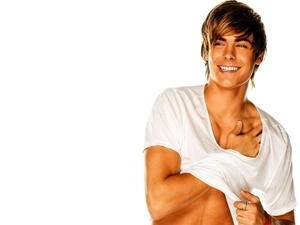 hand, Zac Efron, shirt