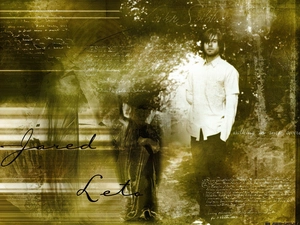 Jared Leto, white shirt