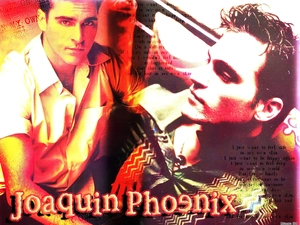 Joaquin Phoenix, white shirt