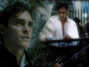 Joaquin Phoenix, white shirt