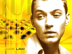 Jude Law, white shirt