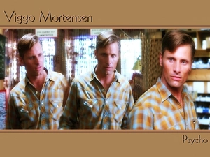 Viggo Mortensen, checkered shirt