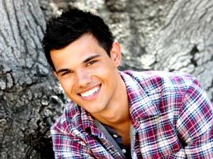shirt, Taylor Lautner, Smile