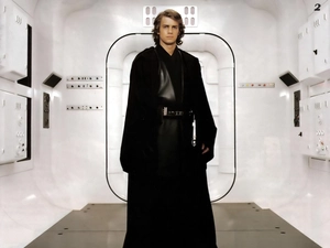 Star Wars, Black, Space, Hayden Christensen