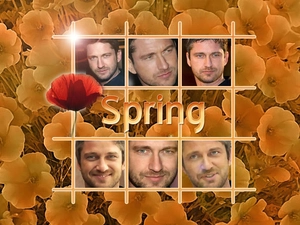 Flowers, Gerard Butler, Spring