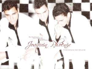 Joaquin Phoenix, White suit