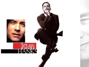 Tom Hanks, black suit