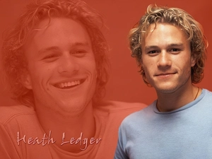 Heath Ledger, blue sweater