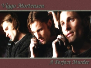 Viggo Mortensen, black sweater