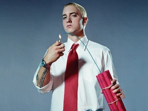 Eminem, lighter, Tie, dynamite