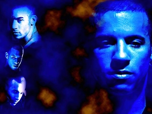 Vin Diesel, face