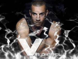 Vin Diesel, face