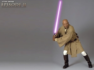 Boots, Samuel L. Jackson, laser, robe, Star Wars